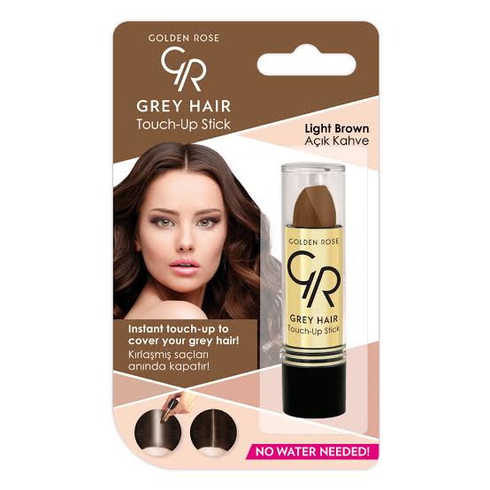 golden-rose-hair-mascara-light-brown-06-rozshoparas رژ مو گلدن رز Golden rose رنگ قهوه ای روشن شماره 06