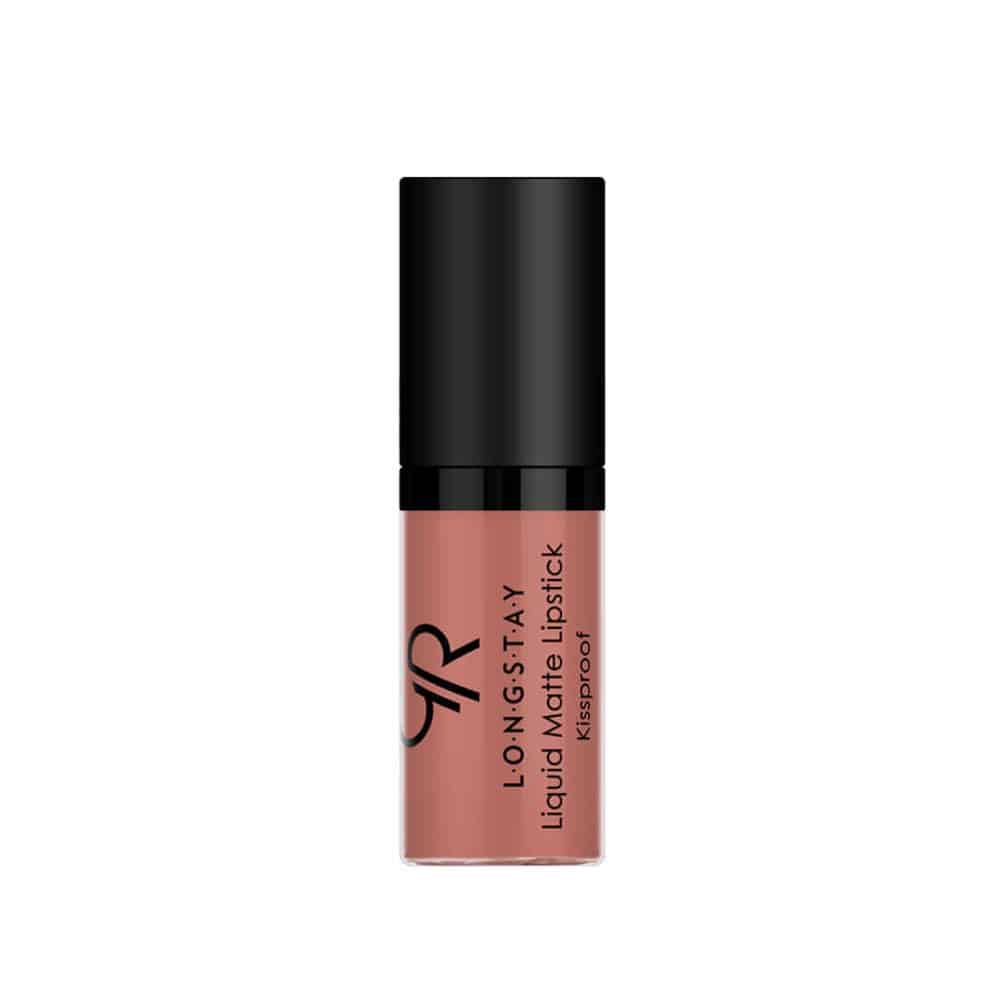 golden-rose-mini-matte-liquid-lipstick-16-rozshoparas رژ لب مایع مینی مات گلدن رز Golden Rose شماره 16
