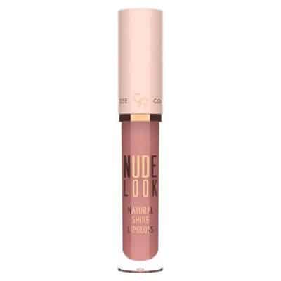 رژ لب مایع براق گلدن رز Golden Rose شماره 02 رنگ Pinky Nude