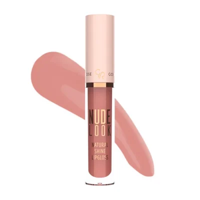 رژ لب مایع براق گلدن رز Golden Rose شماره 04 رنگ Peachy Nude