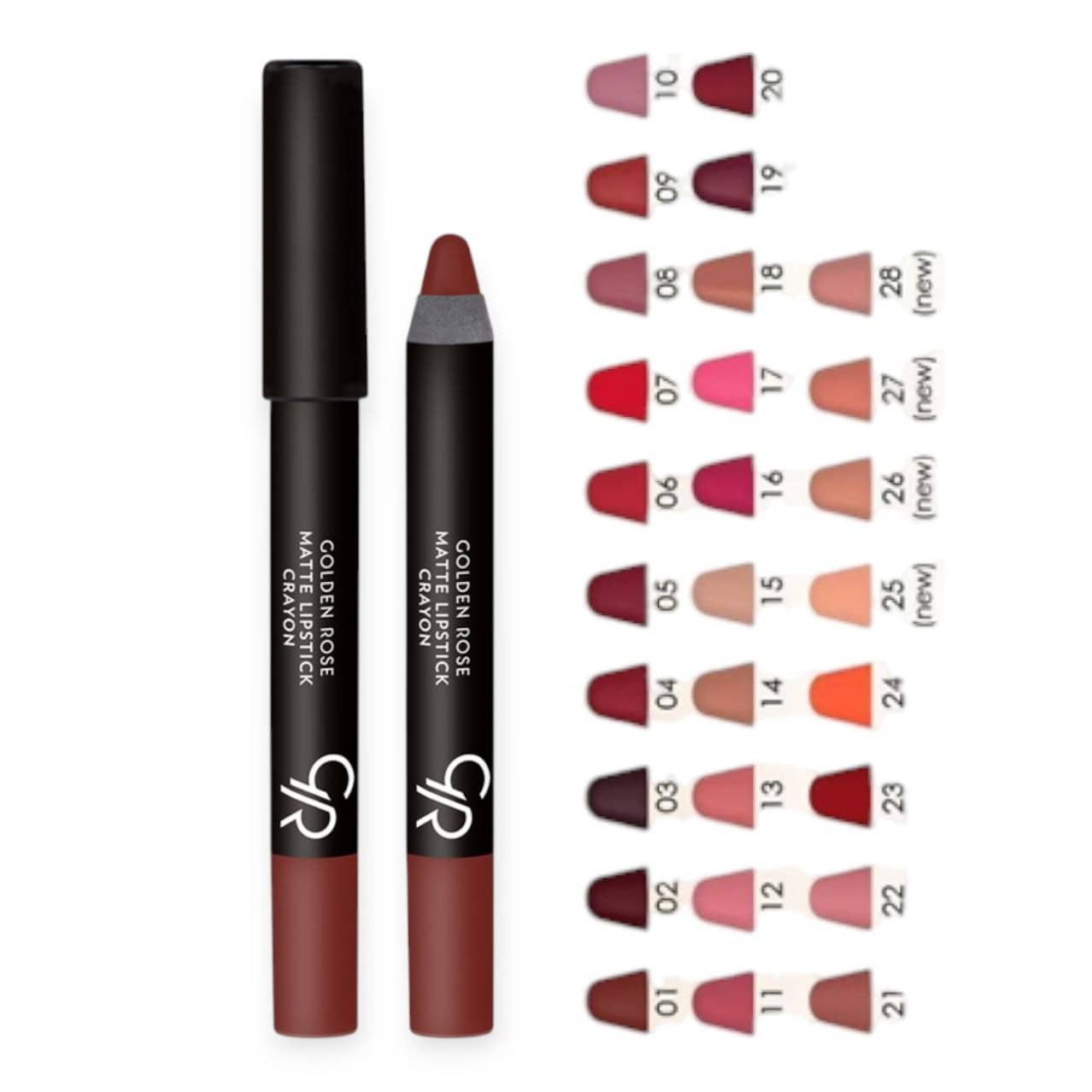 رژ لب مدادی گلدن رز Golden rose مدل Crayon شماره 10