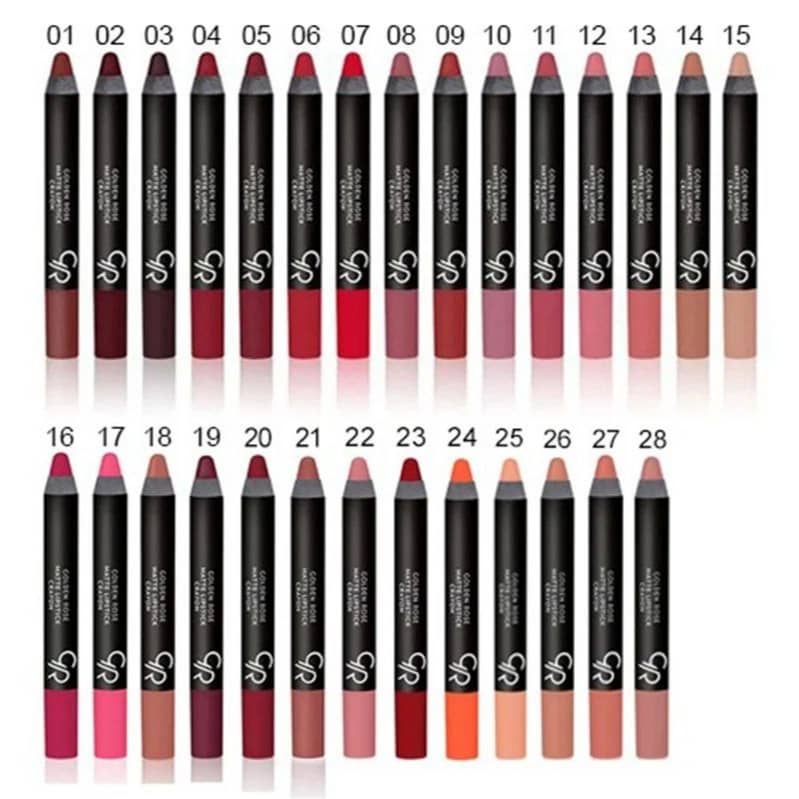 رژ لب مدادی گلدن رز Golden rose مدل Crayon شماره 28