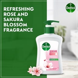 شامپو بدن دتول Dettol رایحه گل رز و شکوفه گیلاس حجم 700 ميل