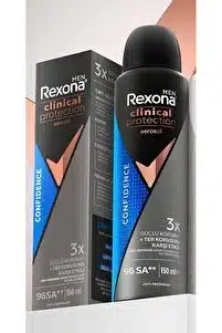 اسپری مردانه ضد تعریق Clinical Protection رکسونا Rexona مدل Aerosol حجم 150 ميل