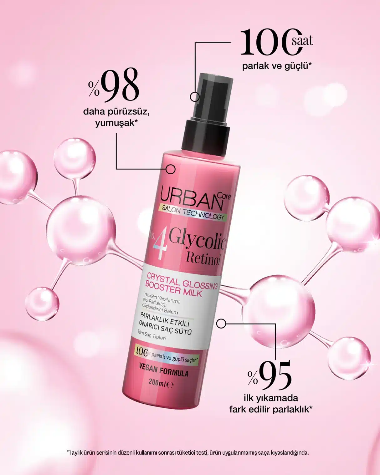 شير مو اوربن كر Urban Care حاوى اسید گلیکولیک و رتینول حجم 200 میل