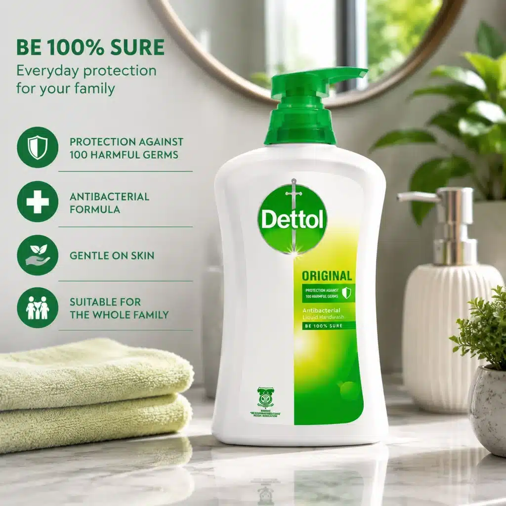 شامپو بدن دتول Dettol حاوى Pine Fragrance حجم 700 ميل