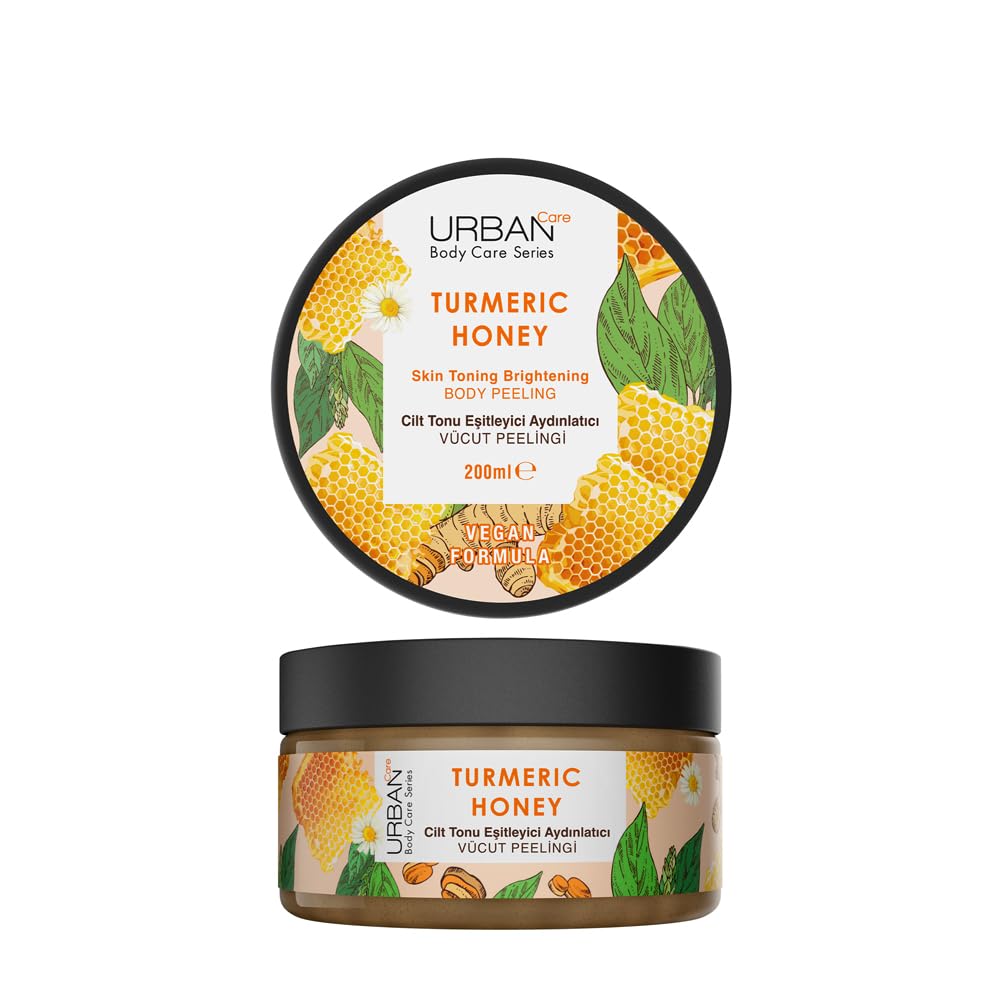 اسكراب بدن اوربن كر Urban Care حاوى Turmeric Honey حجم 200 ميل