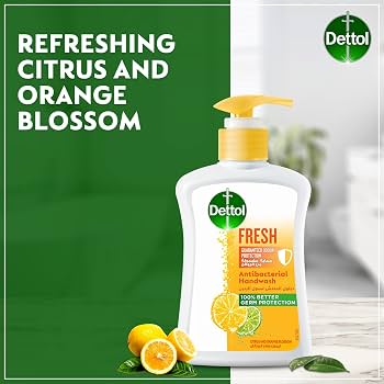 شامپو بدن دتول Dettol رایحه Orange Zest حجم 700 میل
