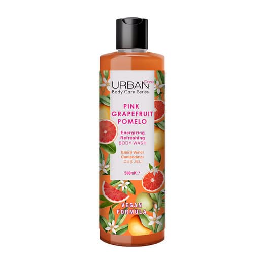urban-care-pink-grapefruit-pomelo-body-wash-500ml-rozshoparas شامپو بدن اوربن کر Urban Care رايحه Pink Grapefruit Pomelo حجم 500 ميل