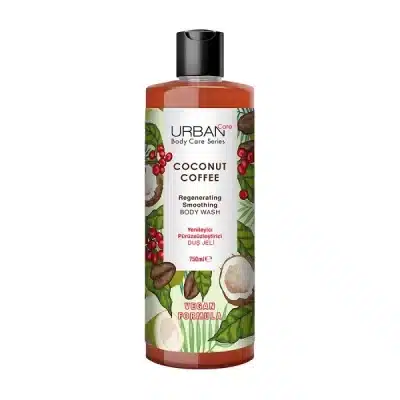 شامپو بدن اوربن کر Urban Care رايحه قهوه و نارگیل حجم 750 میل