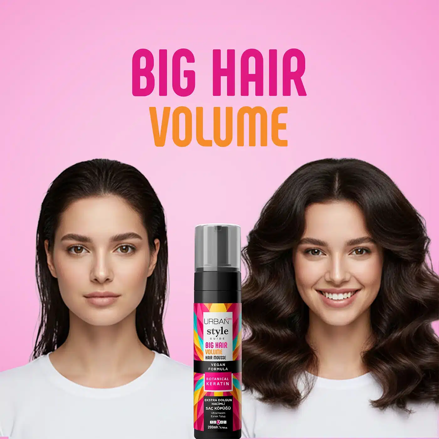 موس مو اوربن كر Urban Care حاوى Botanical Keratin حجم 200 ميل
