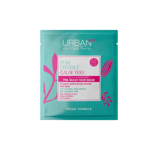 ماسك مو اوربن كر Urban Care حاوى عصاره آلوئه ورا و نارگیل حجم 50 ميل