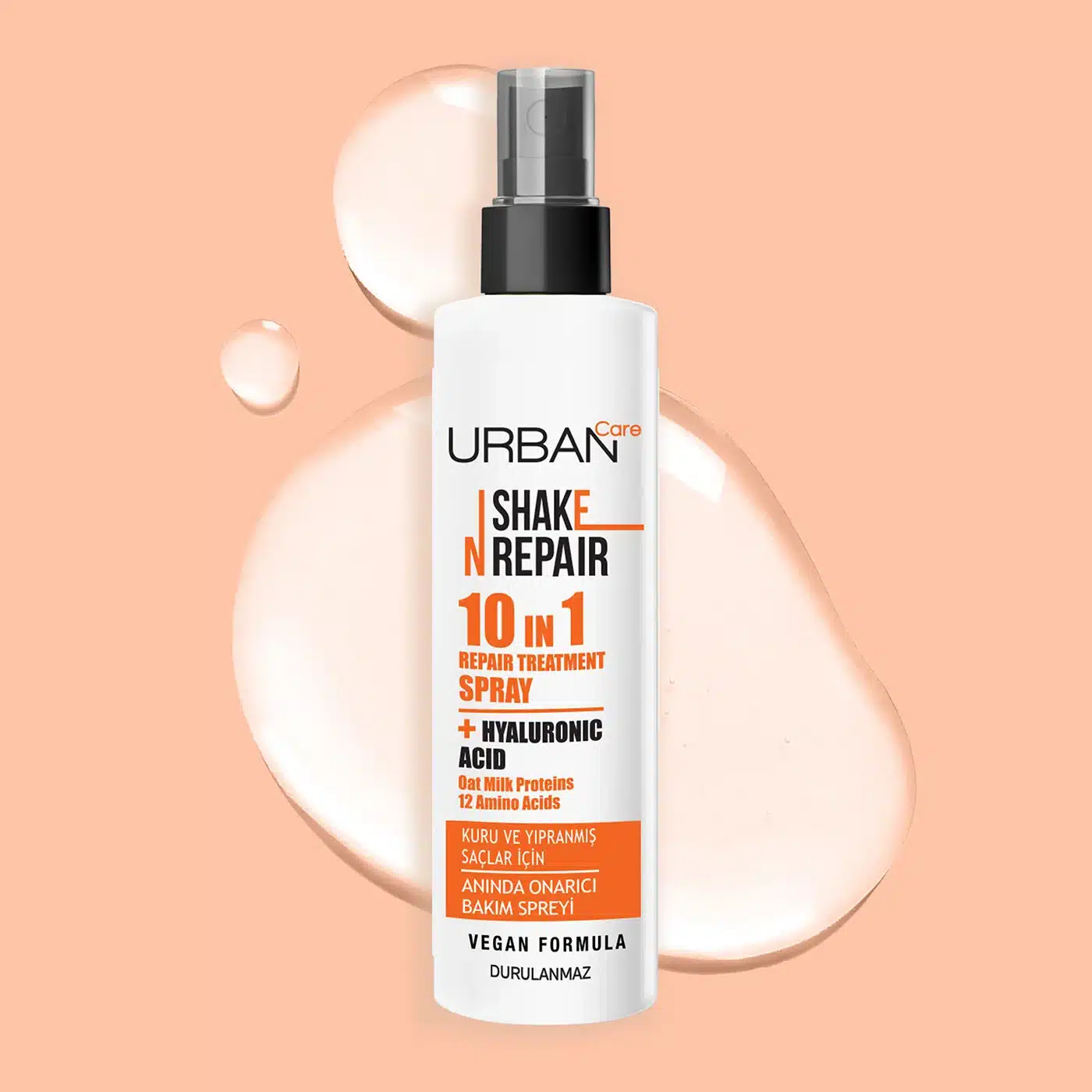 اسپری موی لمینیت و براق کننده اوربن کر Urban care مدل SHAKE & REPAIR حجم 200 میل
