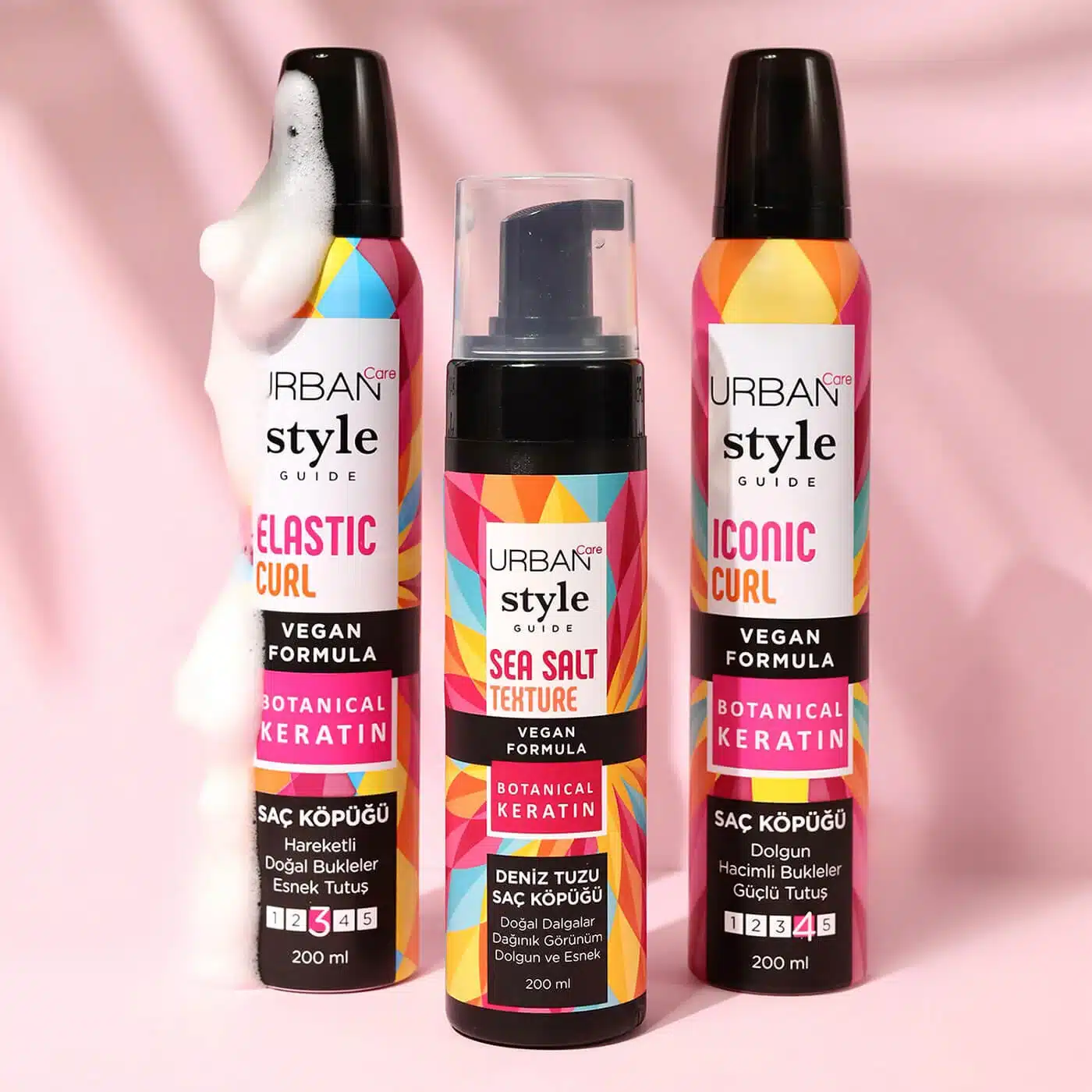 موس مو اوربن كر Urban Care حاوى Botanical Keratin حجم 200 ميل