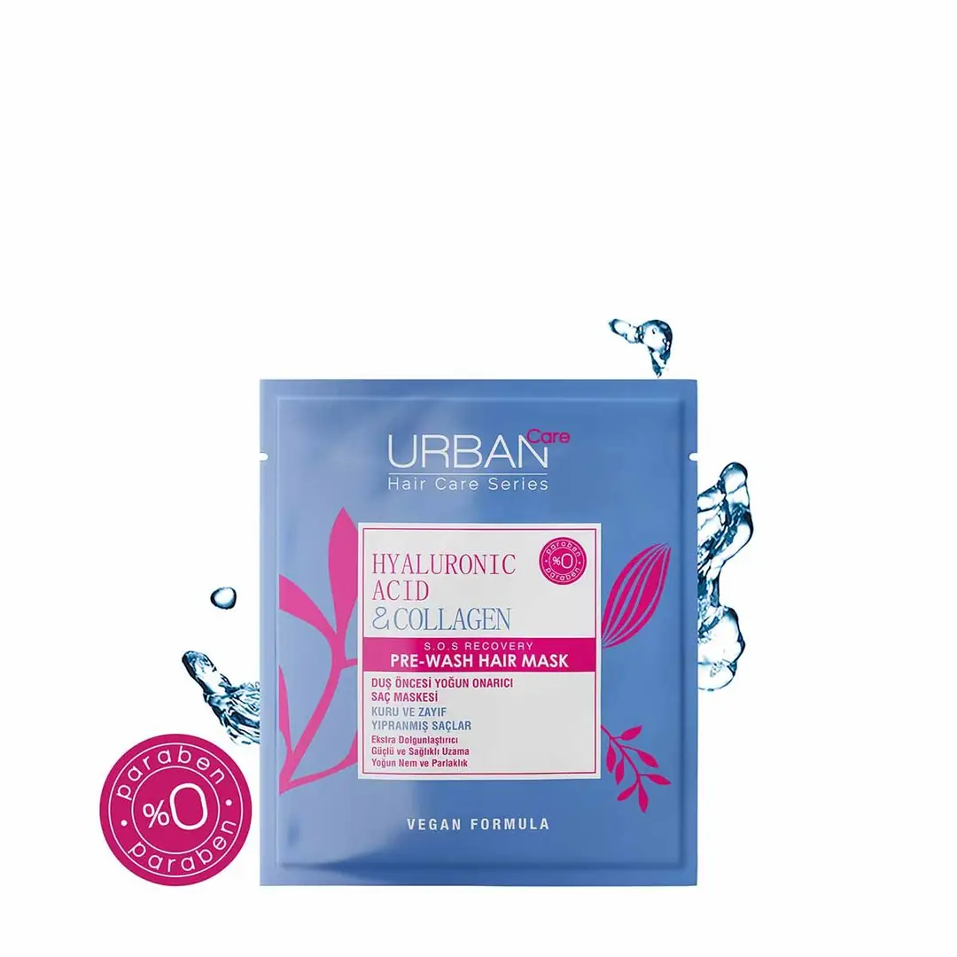 ماسك مو اوربن كر Urban Care حاوى هيالورونيك اسيد و كلاژن حجم 75 میل