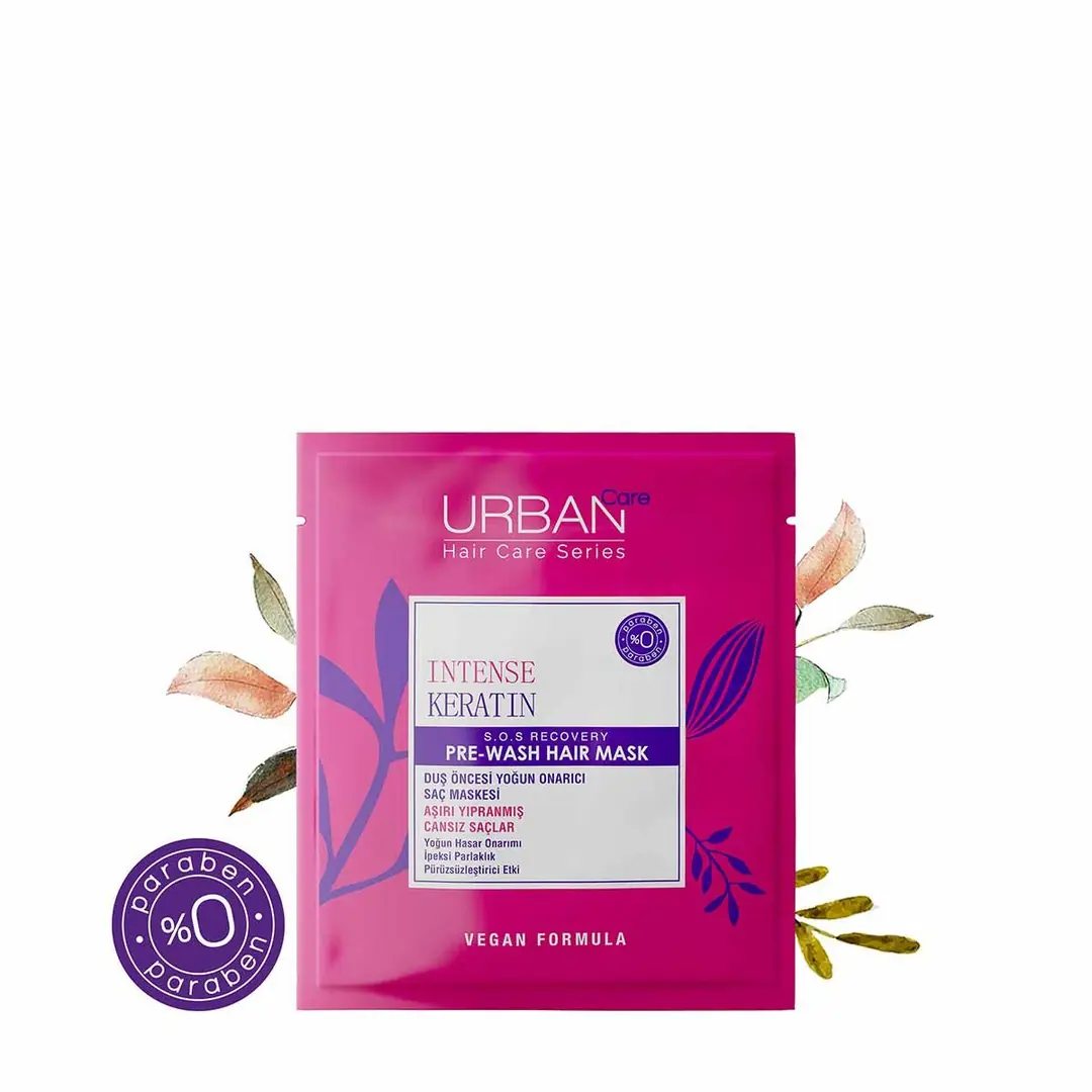 ماسك مو اوربن كر Urban Care حاوى كراتين حجم 50 ميل