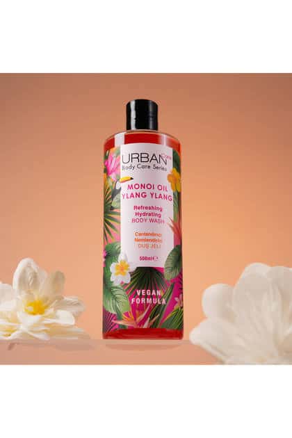شامپو بدن اوربن کر Urban Care حاوى Monoi Oil & Ylang Ylang حجم 500 میل