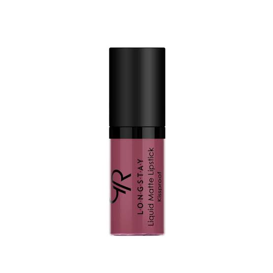 golden-rose-mini-liquid-lipstick-21-rozshoparas رژ لب مایع مینی گلدن رز Golden Rose شماره 21