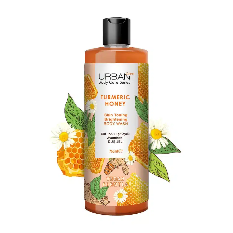 شامپو بدن اوربن کر Urban Care حاوی عسل و زنجبیل حجم 750 میل