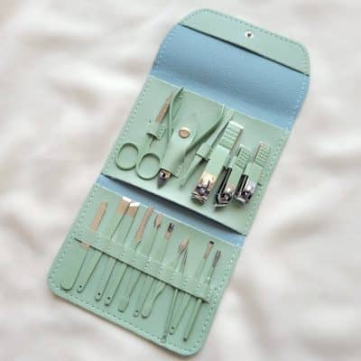 مشخصات-خرید-قیمت-فروش- ست مانیکور 16 تکه اعلاء -برند اکسیژن