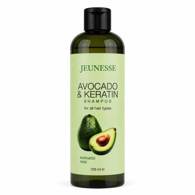 شامپو آووکادو و کراتین جنیئوس 700 میل  keratin shampoo&Jeunesse Avokado